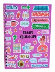 Denden 17X24 Benim Ajandam Sticker 1 - Başka Defter