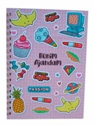 Denden 17X24 Benim Ajandam Sticker 2 - Başka Defter