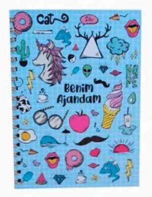 Denden 17X24 Benim Ajandam Sticker 4 - 1