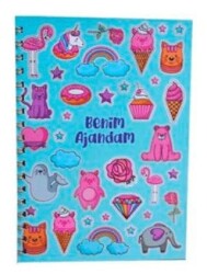 Denden 17X24 Benim Ajandam Sticker 5 - Başka Defter