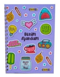 Denden 17X24 Benim Ajandam Sticker 6 - Başka Defter