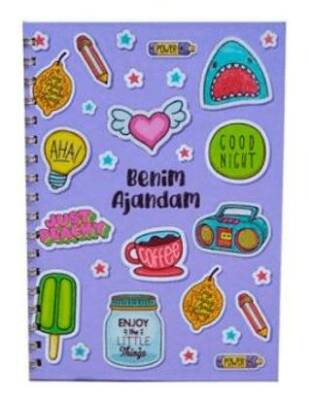Denden 17X24 Benim Ajandam Sticker 6 - 1