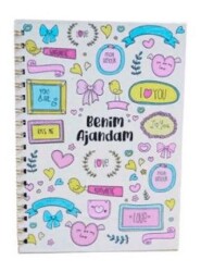Denden 17X24 Benim Ajandam Sticker 7 - Başka Defter