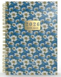 Denden Spiralli 2026 Flowers Ajanda 2 DD-020 - Başka Defter