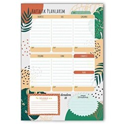 Denden Tropikal Planner - Başka Defter
