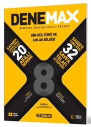Denemax 8. Sınıf Din Kültürü ve Ahlak Bilgisi 20`li Akıllı Deneme - Hız Yayınları