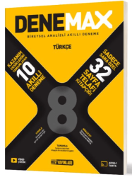 Denemax 8. Sınıf Türkçe 10’lu Akıllı Deneme - Hız Yayınları