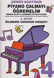Denes Agay`dan Piyano Çalmayı Öğrenelim 4. Kitap - Porte Müzik Eğitim Merkezi