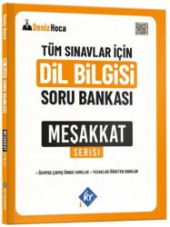 Deniz Hoca Tüm Sınavlar İçin Meşakkat Serisi Dil Bilgisi Soru Bankası - KR Akademi Yayınları