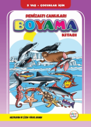 Denizaltı Çanlıları Boyama Kitabı - Gülbey Yayınları