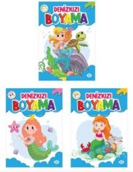 Denizkızı Boyama Seti 3 Kitap - Dokuz Çocuk