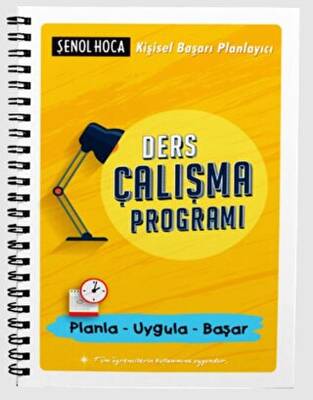Şenol Hoca Yayınları Ders Çalışma Programı - 1