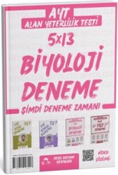 Ders Ortamı Yayınları 2025 AYT Biyoloji 5 Deneme Tamamı Video Çözümlü - Ders Ortamı Yayınları