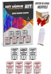 Ders Ortamı Yayınları 2025 TYT Eşit Ağırlık Deneme Sınavı Seti + Defter hediyeli - Ders Ortamı Yayınları