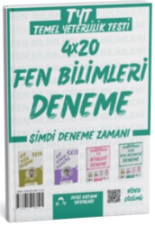 Ders Ortamı Yayınları 2025 TYT Fen Bilimleri 4 Deneme Tamamı Video Çözümlü - Ders Ortamı Yayınları