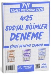 Ders Ortamı Yayınları 2025 TYT Sosyal Bilimler 4 Deneme Tamamı Video Çözümlü - Ders Ortamı Yayınları