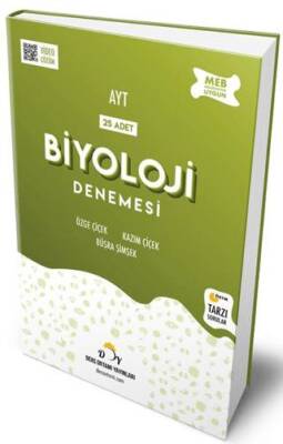 Ders Ortamı Yayınları AYT 25`li Biyoloji Denemesi - 1
