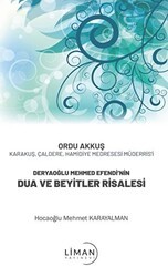 Deryaoğlu Mehmed Efendi’nin Dua Ve Beyitler Risalesi - Liman Yayınevi