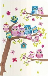 Design Seri 18,5x25 - Owls Family - Deffter