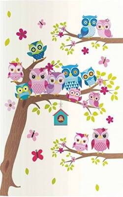 Design Seri 18,5x25 - Owls Family - 1