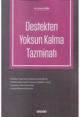 Destekten Yoksun Kalma Tazminatı - 1