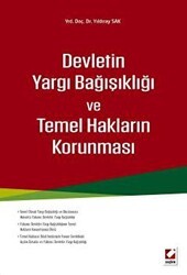 Devletin Yargı Bağışıklığı ve Temel Hakların Korunması - Seçkin Yayıncılık