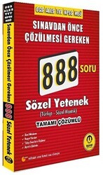 Tasarı Eğitim Yayınları DGS ALES 888 Sözel Yetenek Video Çözümlü Soru Bankası - Tasarı Eğitim Yayınları