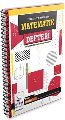İntibak Yayınları DGS Matematik ve Geometri Video Destekli Akıllı Tek Defter - Konu Anlatım Takibi İçin - 1