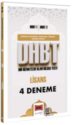 DHBT 1 - DHBT 2 Lisans 4 Deneme Sınavı - Yargı Yayınevi