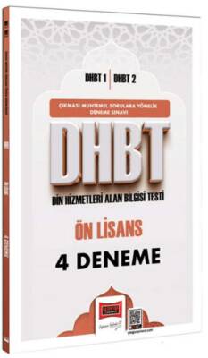 DHBT 1 - DHBT 2 Ön Lisans 4 Deneme Sınavı - 1