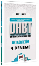 DHBT 1 - DHBT 2 Ortaöğretim 4 Deneme Sınavı - Yargı Yayınevi