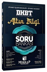 Mihrap Yayınları DHBT Altın Bilgi Soru Cevap Soru Bankası - Mihrap Yayınları