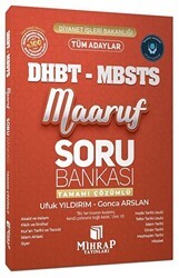 DHBT MBSTS Maaruf Soru Bankası Çözümlü - Mihrap Yayınları