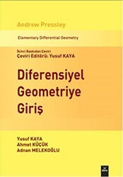 Dora Basım Yayın Diferensiyel Geometriye Giriş - Dora Basım Yayın