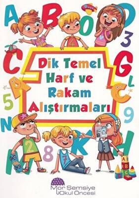 Dik Temel Harf ve Rakam Alıştırmaları - 1