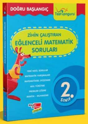 Dikkat Atölyesi Yayınları 2. Sınıf Zihin Çalıştıran Eğlenceli Kanguru Matematik Soruları - 1