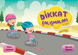 Dikkat Çalışmaları 3. Kitap Kalem Hediyeli - Yumurcak Yayınları