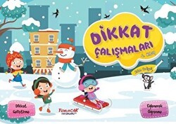 Dikkat Çalışmaları 4. Kitap Kalem Hediyeli - Yumurcak Yayınları