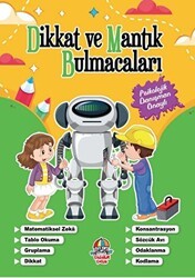 Dikkat Ve Mantık Bulmacaları - Yeşil Kitap - Yağmur Çocuk