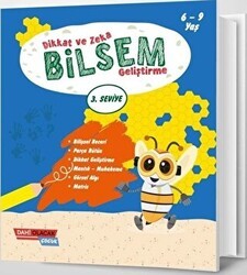 Dikkat ve Zeka Bilsem Geliştirme - 3. Seviye - Dahi Olacak Çocuk Yayınları