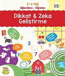 Dikkat ve Zeka Geliştirme 5-6 Yaş - Dahi Olacak Çocuk Yayınları