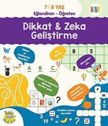 Dikkat ve Zeka Geliştirme 7-8 Yaş - Dahi Olacak Çocuk Yayınları