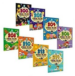 Dikkat ve Zeka Güçlendirme Aktiviteleri 8 Kitap Takım - Karatay Çocuk
