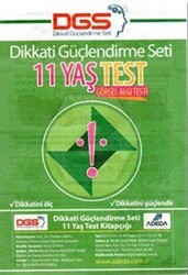 Dikkati Güçlendirme Seti 11 Yaş Test - Adeda Yayınları