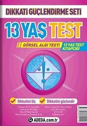 Dikkati Güçlendirme Seti 13 Yaş Test - Adeda Yayınları