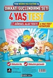Dikkati Güçlendirme Seti 4 Yaş Test - Adeda Yayınları