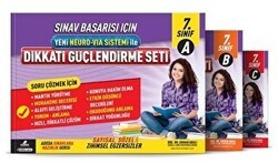 Dikkati Güçlendirme Seti 7. Sınıf 13 Yaş - Adeda Yayınları