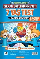 Dikkati Güçlendirme Seti 7 Yaş Test - Adeda Yayınları