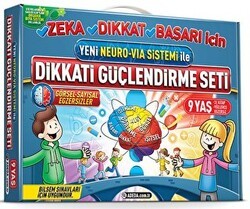 Dikkati Güçlendirme Seti 9 Yaş - Adeda Yayınları