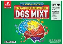 Dikkati Güçlendirme Seti DGS Mixt 10-11 Yaş - Adeda Yayınları